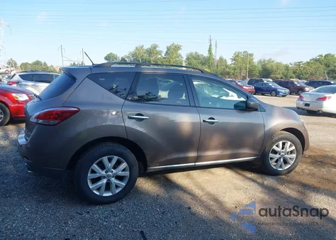 2014 Nissan Murano S/Sl/Sv/Le из США, поврежденный, VIN JN8AZ1MW4EW505403